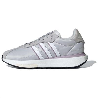 Originals Country Boost Suede Comfortable Versatile Non-Slip Low-Top Casual Shoes Women Sneaker Gray IF1132