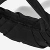 Adidas Originals Trefoil 8L Minimalist Casual Versatile Recycled Polyester Cloud Shoulder Bag Women Shoulder Bag Black KA9271
