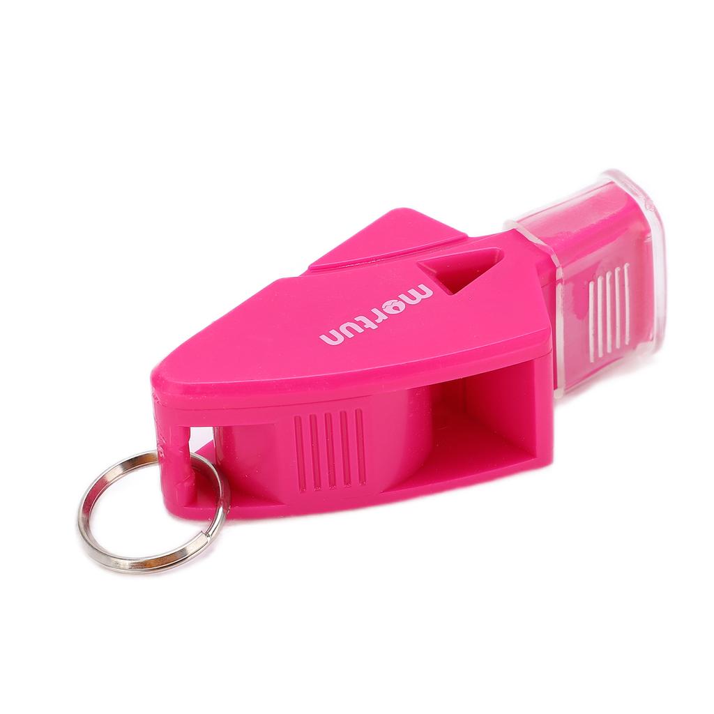 Whistle Competition Whistle E with Lanyard and Storage Box for Coaches Referees and KidsRose Red