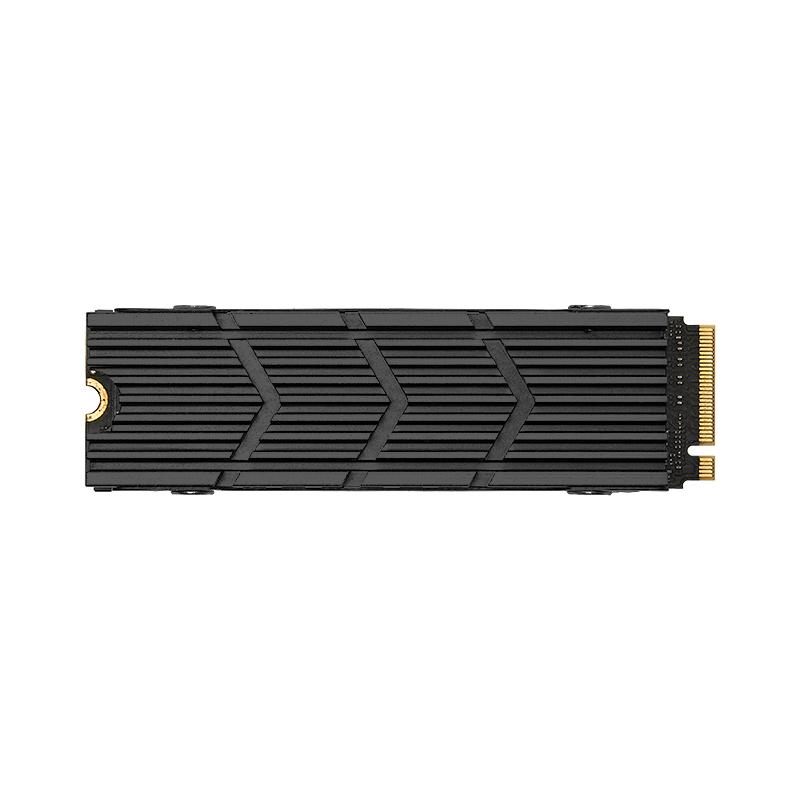 M.2 2280 Solid State Hard Disk Cooler Hollow Heat Cooler Radiator Aluminum Alloy with Thermal Silicone Pad for PS5 Game Console