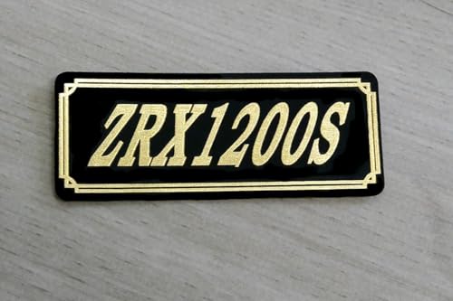 

QE-100-3 ZRX1200S Черный/Золотой Оригинальная Наклейка Бикини Обтекатель Боковая Крышка Кастомный Экстерьер Бак Маятник Эмблема Запчасти