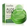 60 Stück SAODER Aloe Vera Kollagen Augenmaske Gegen Dunkle Augenringe Augenbeutel Feuchtigkeitsspendende Straffende Augenpflaster Augen Hautpflegeprodukte
