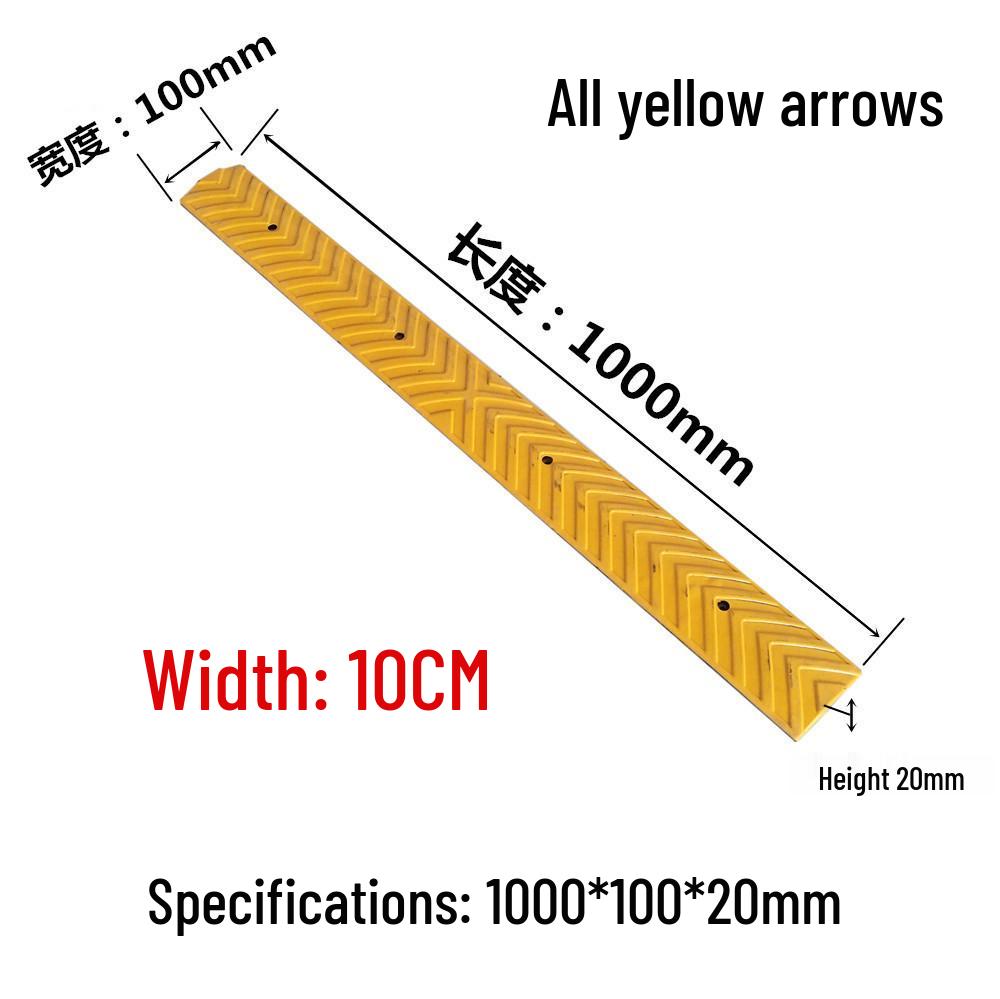 Electric Car Rubber Speed Reducer Hump
