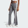 Adidas Originals Trefoil Series Slim Fit Flared Track Pants Women Bottoms Grey IV9324