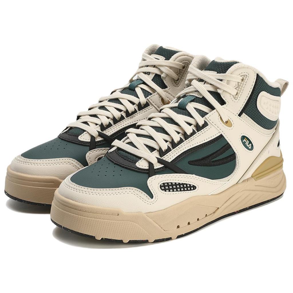 Fila High Top Skateboard Shoes Women's Botanical Garden Green/Foam White F12W341214FBP