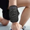 Borsa da braccio sportiva Resistente all'usura ad alta capacità Antiscivolo Comodo supporto con cerniera liscia Fascia da braccio antispruzzo Porta cellulare Accessorio da palestra
