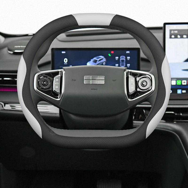 Geely Galaxy E5/E8 Steering Wheel Cover: Anti-Slip, Odor-Free, No Sewing Required