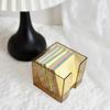 Acrylic Mini Memo Note Pads Box Holder Storage Case Display Stand Dispenser For Home Office School Class