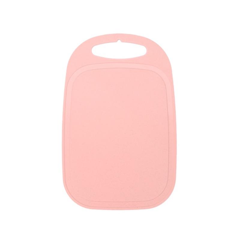 Wheat Straw Household Double-sided Vegetable Board for Cutting Fruits, Anti-mold and Anti-slip Plastic Small Chopping Board and Cutting Board