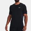 Under Armour Solid Color Logo Print Pullover T-Shirt Men Tops Black 1370441-001