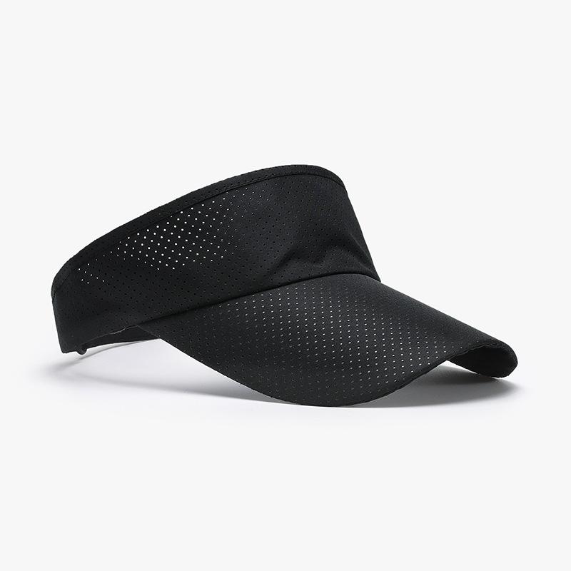 New Summer Outdoor Extended Brim Sun Hats Men Women Solid Sport Visor UV Protection Top Empty Tennis Golf Running Baseball Cap