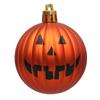 6PC/Box Halloween Tree Hanging Decor Home Plastic Halloween Ball Ornaments Terrible Atmosphere Hanging Balls Party Decorations