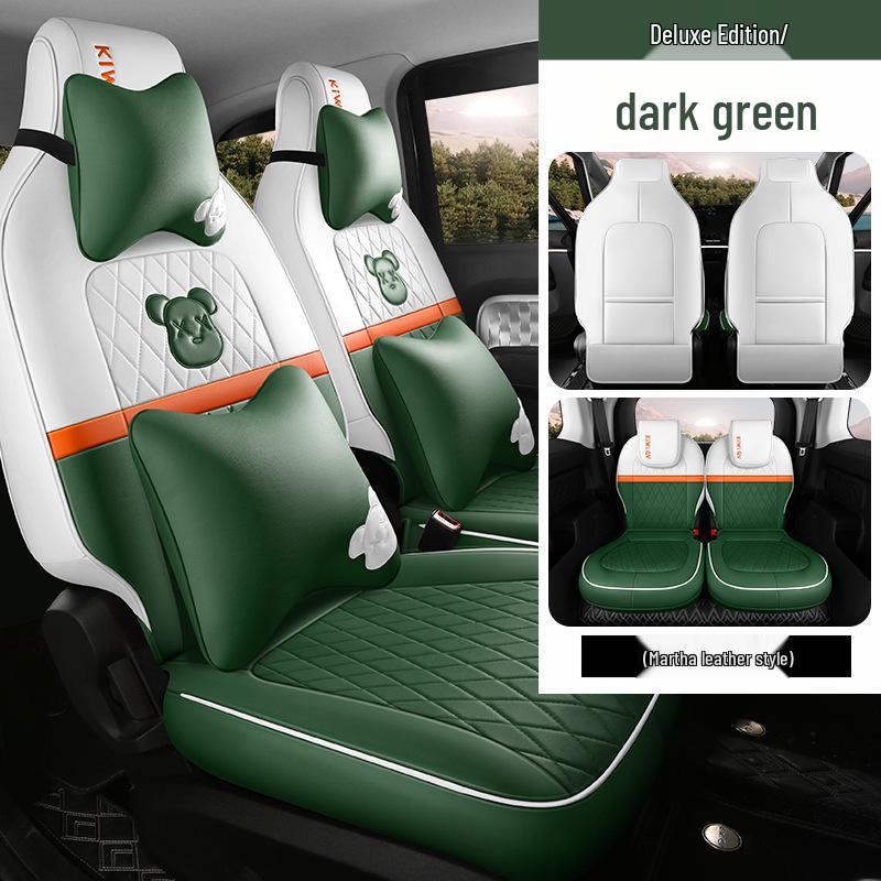 CSL Full Wrap Sports Leather Seat Cushion for Baojun EV – All Season