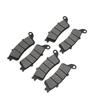 3 Pairs Motorcycle Brake Pads Front Rear Modification Replacement for VFR750 1988‑1997
