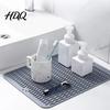 Durable Kitchen Drying Mat Silicone Dish Mat Heat Resistant Counter Heatproof Table Trivet Waterproof Placemat Utensil Drainer for Dining Table,