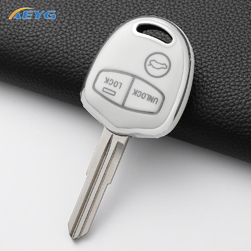 

Soft Tpu Car Key Case Cover Shell For Mitsubishi Asx Mirage Montero Shogun L200 Colt Outlander Pajero Lancer Ex Auto Accessories