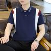 Summer T-Shirt Polo Top Lapel Collar Casual Top