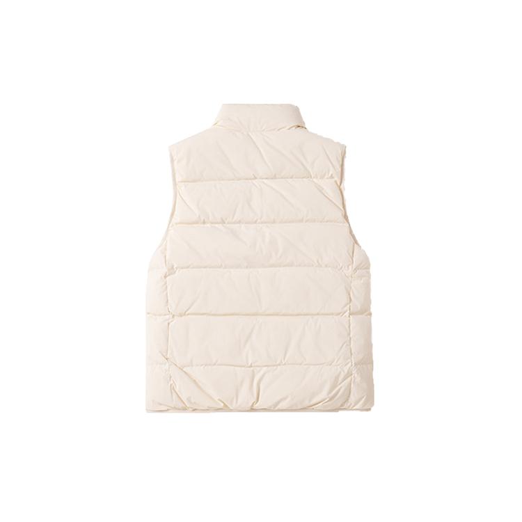 MLB New York Yankees Down Vests Unisex Ecru Stand Collar Moderate Reversible 3ADVB0326-50CRS