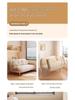 Cream Multi-Functional Folding Sofa Bed for Small Spaces