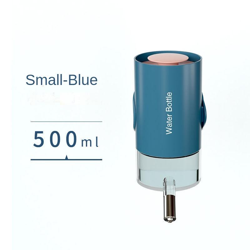 

Собака Кошка Подвесной Аппарат Для Питьевой Воды Рот Влагонепроницаемый Артефакт Чайник Кормушка Для Воды Подвесная Клетка Товары Для Животных Кошачий Фонтанчик 500ml синий