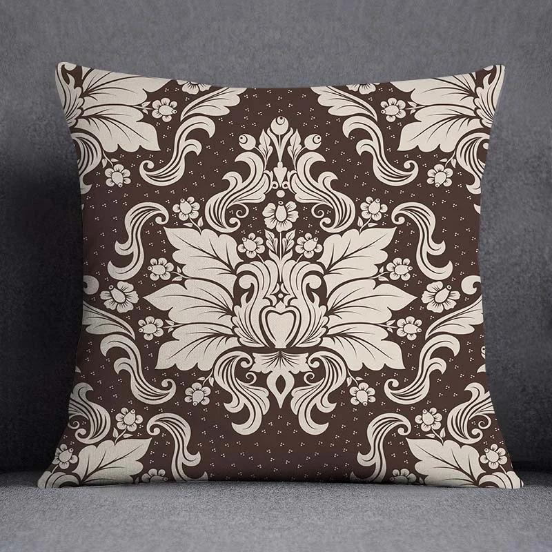 

Наволочка с цветочным узором и текстурой для украшения интерьера, офиса, гостиной, дома 40x40cm