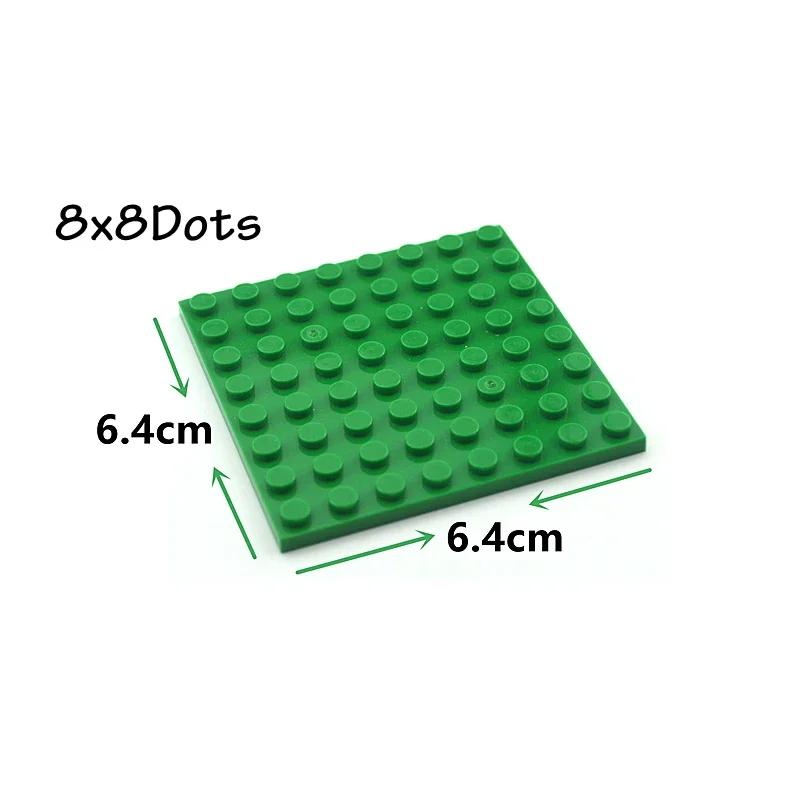 Thin Figures Blocks 10pcs Dimension 8x8 Dots DO IT YOURSELF Construction Bricks Works With featuring 41539 Assemblage Learning Creativity Playthings