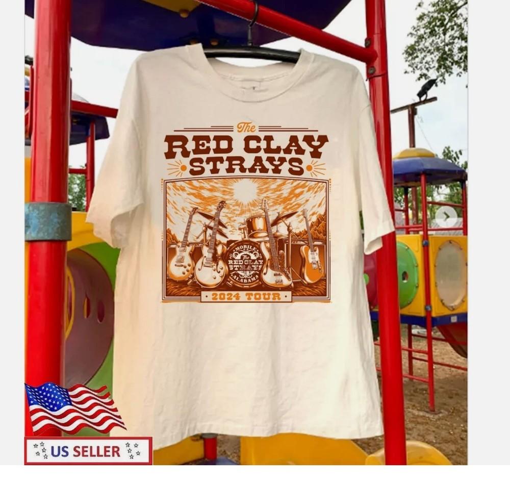 The Red Clay Strays Tour 2024 Collection All Size S to 5XL T-shirt Unisex T-Shirt XL