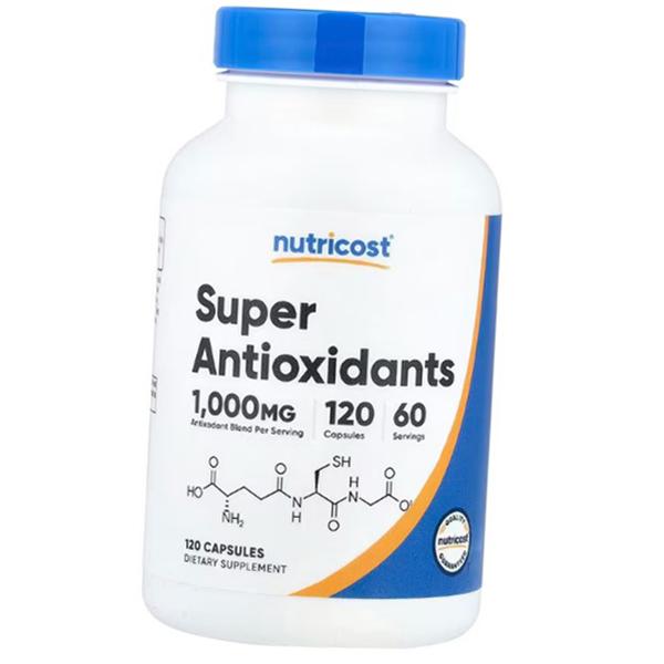 

Супер Антиоксиданти, Super Antioxidants, Nutricost 120капс (71647125) 120caps