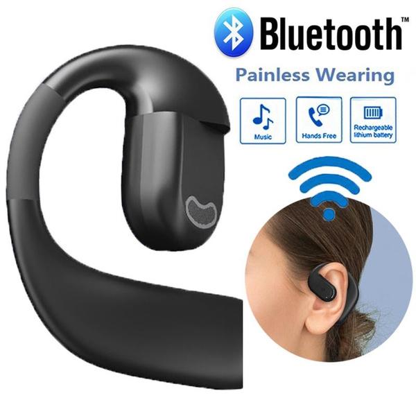 

Спортивные наушники с воздушной проводимостью, Bluetooth, HIFI, стереогарнитура, вращающийся на 180 ° ушной крючок, бизнес-беспроводные наушники с HD-микрофоном