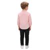 Chemise Décontractée à Boutons, Col Mao et Manches Longues pour Enfants
