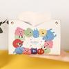 Cute Cartoon Monster Tissue Box