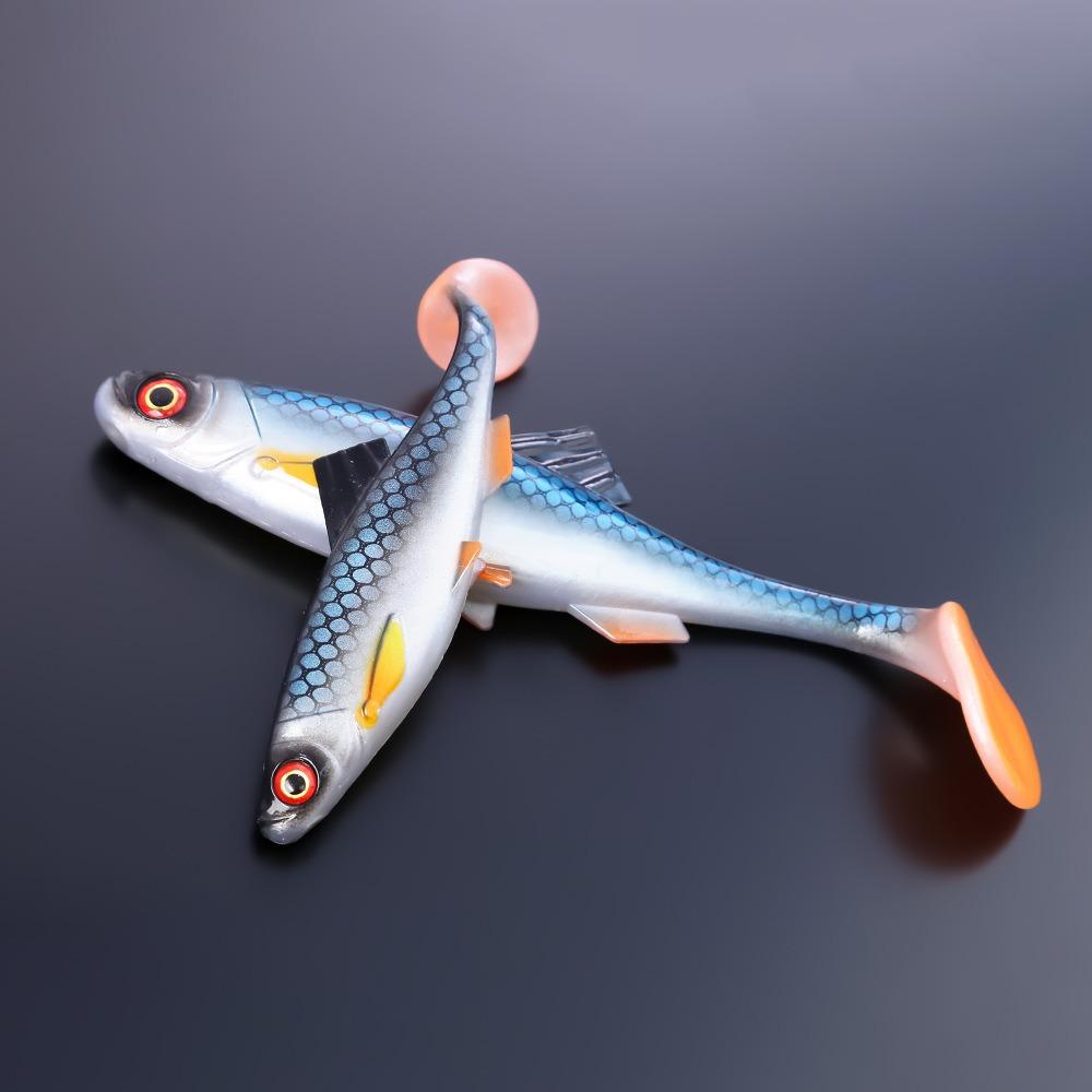 3D Eye Soft Swimbait Soft Bait T Tail Soft Baits Wobblers Simulation Fishing Lure Saltwater