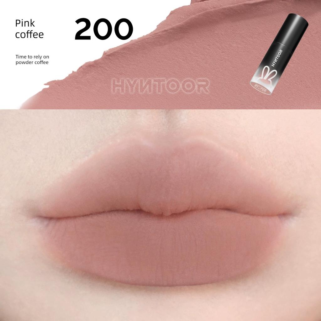 Black Rabbit Milk Mist Lip Mud Pk10 Creamy Peach Cool Sensation Olive Skin Nude Pink Cherry Blossom Pink Peach Blossom Color Non-Stick Cup Lipstick