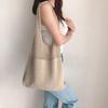 Koreańska Minimalistyczna Dzianinowa Vintage Torba na Ramię z Wycięciami dla Kobiet