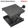 1Pcs New Plastic Lifting Platform Adjustable Lifting Height Small Experiment Workbench 90x90mm Laboratory Table