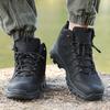 Spring New Outdoor Men'S Mid Top Anti Slip Mountaineering Shoes For Off Road Sports Comfortable Multi Functional Sports Shoes