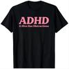 ADHD Diva Ma Rozproszenia Zabawna Bezczelna Czarna Koszulka 1507