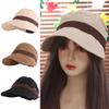 Solid Color Wide Brim Sun Hat Casual Sun Protection Cap Fisherman Hat Duckbill Hat  Hiking