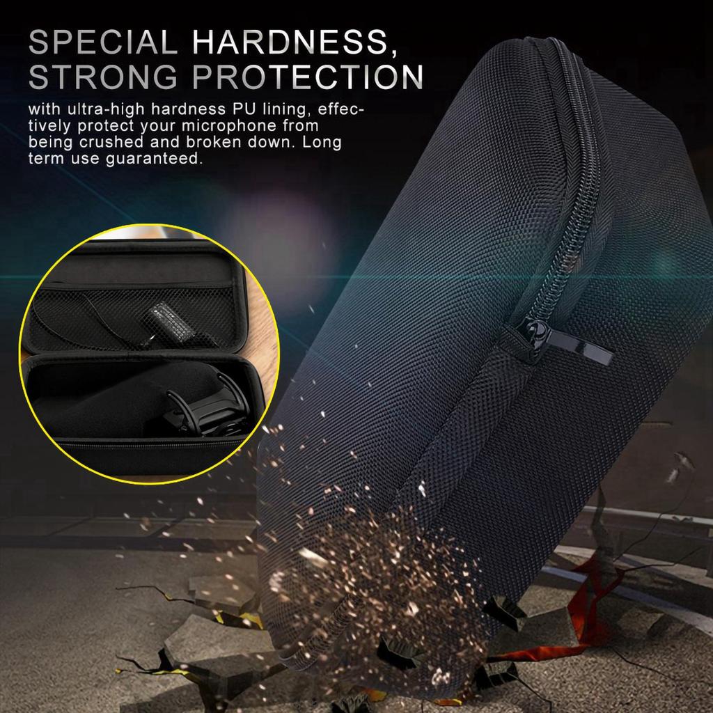 Protecting Storage Case Box for Rode VideoMic Pro Plus On Camera Microphone