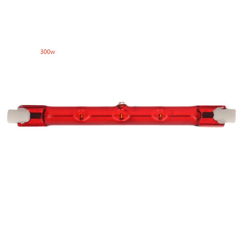 

1 шт. 150/200/300 Вт Галогенна лампа 115 мм Двостороння лінійна R7S Галогенна лампочка Ac230V Домашній декор Галогенна лампа R7S 300W