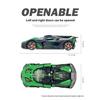 1/32 Bugatti Bolide Miniature GT Die Casting Model Car Metal Alloy Sound & Light Pull Back Children's Toy Car Birthday Gifts Boy