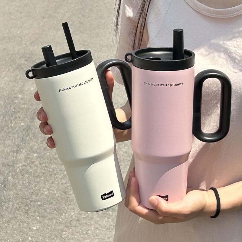 MRSIKEY Jumbo Portable Vacuum Insulated Mug