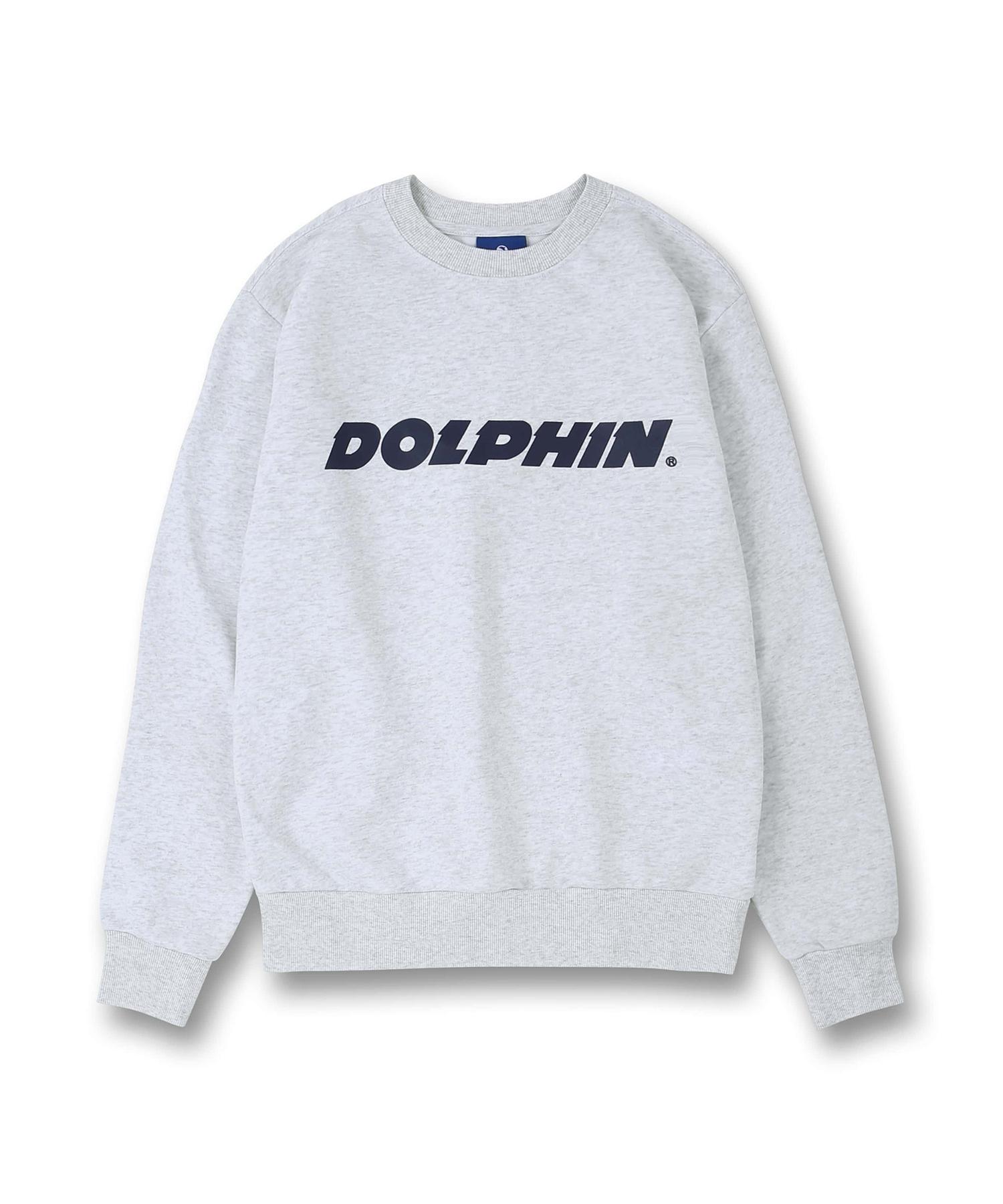 Dolphin Wave Apparel Dolphin Authentic Logo Sweatshirt Cool Grey Cool Gray/M