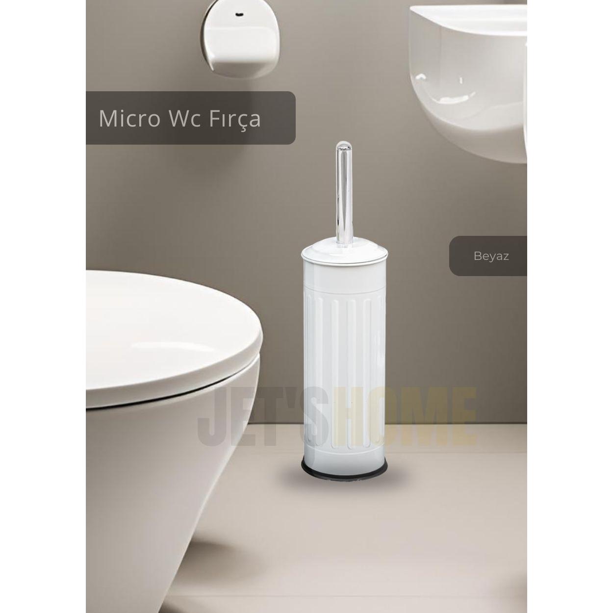 

Paslanmaz Tuvalet Fırçası Mikro Wc Klozet Fırçası Beyaz