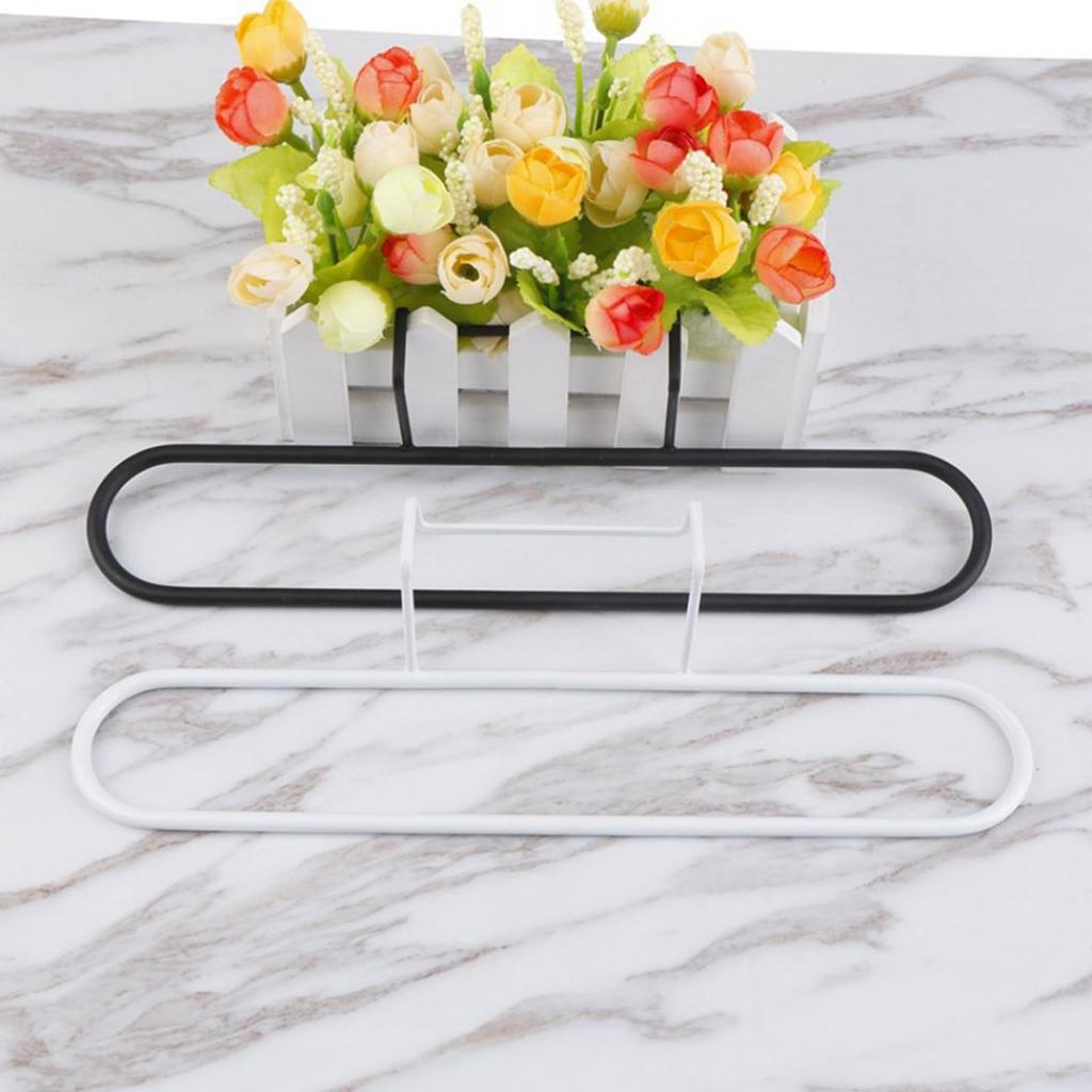 Iron Towel Rack Kitchen Cupboard Hanging Cloth Organizer Sponge Holder Hanger