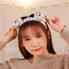 Cute Cute Little Animal Tiger Leopard Headband Hair Accessories Zoo Plush Toy Girls Headband Children'S Gift