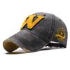 Cotton Baseball Cap, Men's Cap, Spring and Summer Outdoor Travel Visor, Old Embroidered Men's and Women's Hats