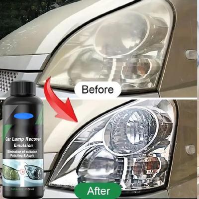 Car Headlight Polishing Agent Scratch Remover Repair Headlight Renewals Polish Liquid Headlight Restoration Set