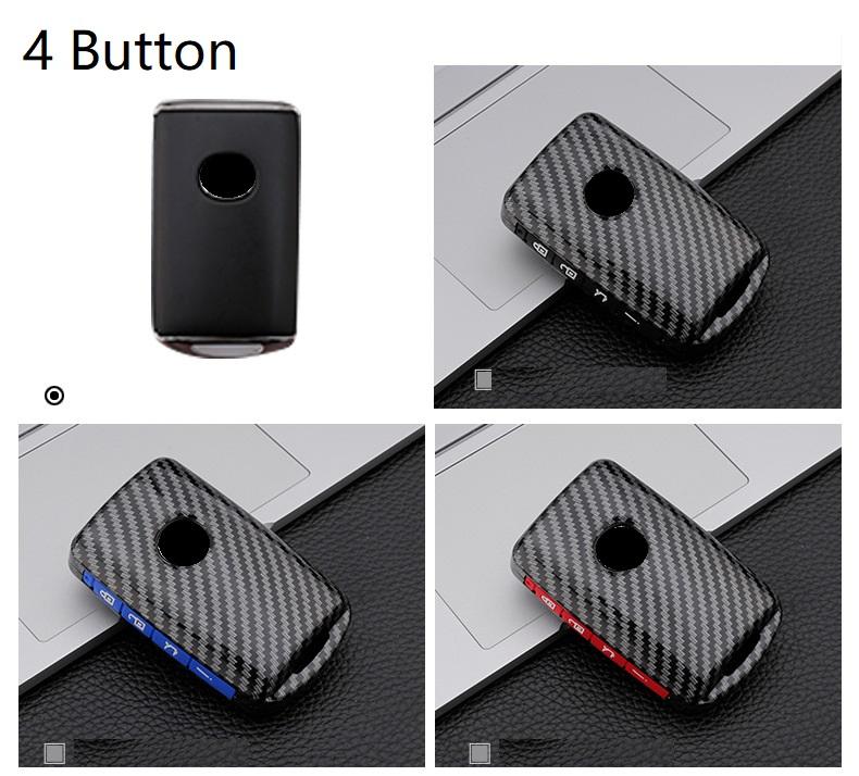 Interior Mouldings Carbon Fiber+Silicone Car Key Fob Cover Case For Mazda 3 Alexa CX-30 CX30 CX5 CX 5 CX-5 CX8 CX9 CX4 2019 2020