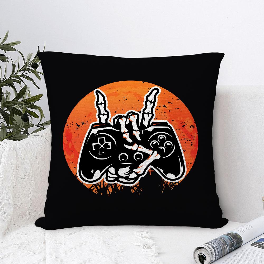 Gamer Forever Pillow Case Plush Fabric Soft  Pillowcase Double Sided Print Cushion Cover Household Gifts